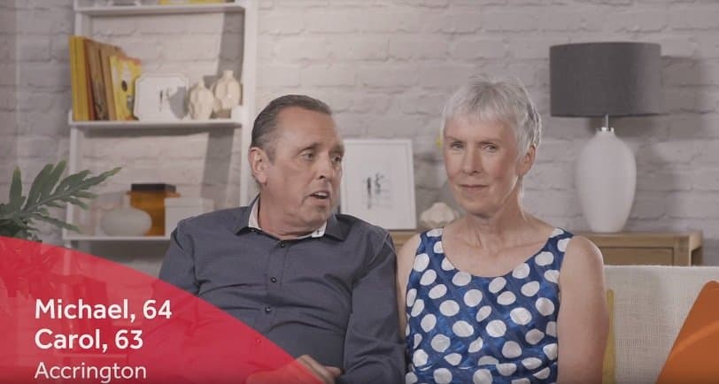 Key equity release customers giving testimonial