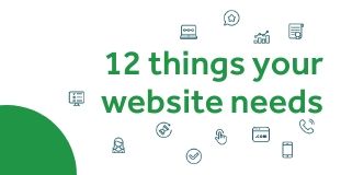 12 things your website needs